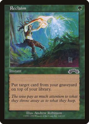 Reclaim card from Exodus
