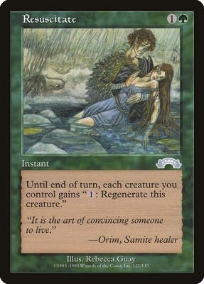 Resuscitate card from Exodus