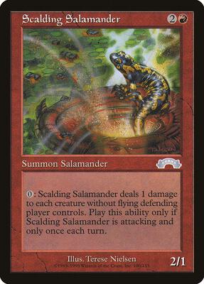 Scalding Salamander card from Exodus