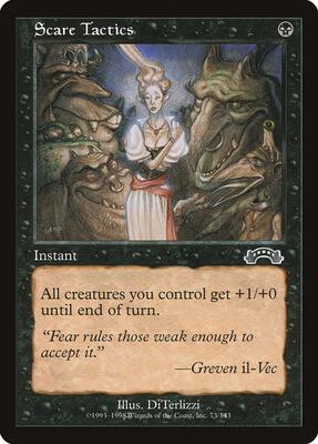 Scare Tactics card from Exodus