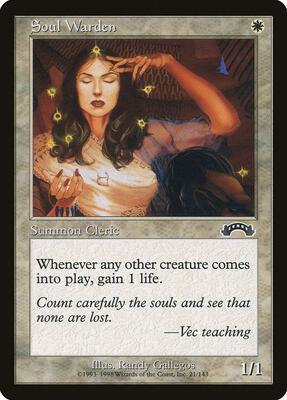 Soul Warden card from Exodus