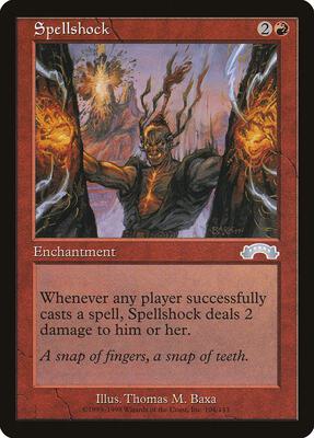Spellshock card from Exodus