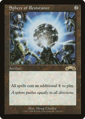 Sphere of Resistance card from Exodus