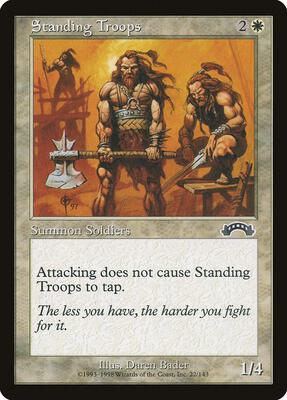 Standing Troops card from Exodus