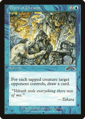 Theft of Dreams card from Exodus