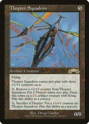 Thopter Squadron card from Exodus