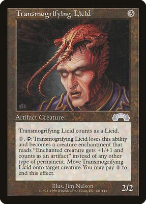 Transmogrifying Licid card from Exodus