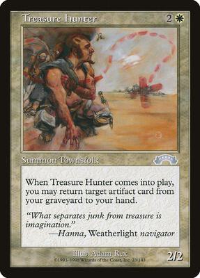 Treasure Hunter card from Exodus