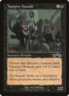 Vampire Hounds card from Exodus