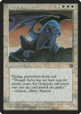 Abbey Gargoyles card from Homelands