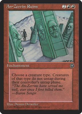 An-Zerrin Ruins card from Homelands