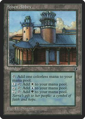 Aysen Abbey card from Homelands