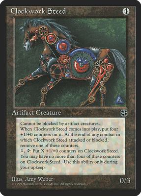 Clockwork Steed card from Homelands