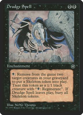 Drudge Spell card from Homelands