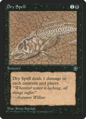 Dry Spell card from Homelands