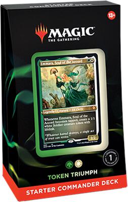 Starter Commander Deck - Token Triumph card from Starter Commander Decks