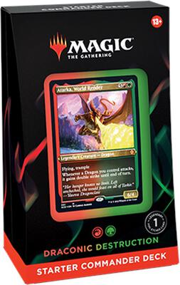 Starter Commander Deck - Draconic Destruction card from Starter Commander Decks