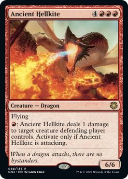 Ancient Hellkite card from Magic Game Night: Free-For-All