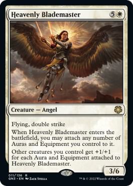 Heavenly Blademaster card from Magic Game Night: Free-For-All