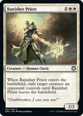 Banisher Priest card from Magic Game Night: Free-For-All