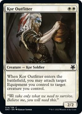 Kor Outfitter card from Magic Game Night: Free-For-All