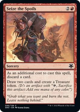 Seize the Spoils card from Magic Game Night: Free-For-All
