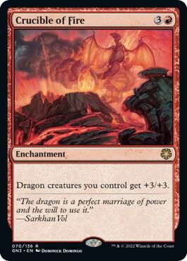 Crucible of Fire card from Magic Game Night: Free-For-All