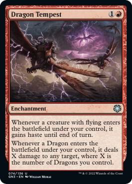 Dragon Tempest card from Magic Game Night: Free-For-All