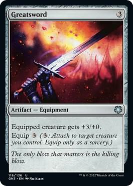 Greatsword card from Magic Game Night: Free-For-All