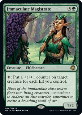 Immaculate Magistrate card from Magic Game Night: Free-For-All