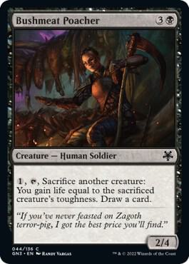 Bushmeat Poacher card from Magic Game Night: Free-For-All