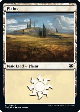 Plains (122) card from Magic Game Night: Free-For-All