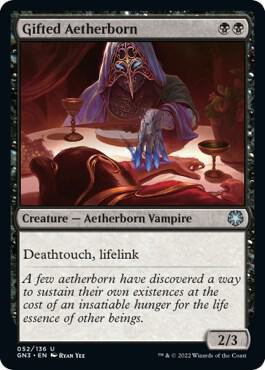 Gifted Aetherborn card from Magic Game Night: Free-For-All