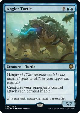 Angler Turtle card from Magic Game Night: Free-For-All