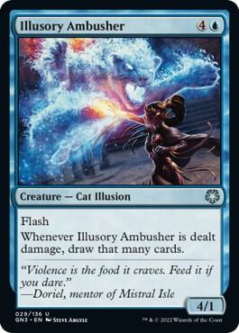 Illusory Ambusher card from Magic Game Night: Free-For-All