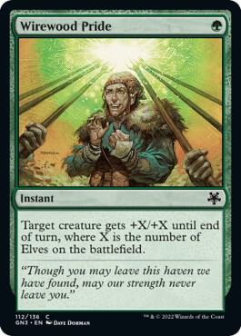 Wirewood Pride card from Magic Game Night: Free-For-All