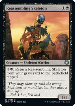 Reassembling Skeleton card from Magic Game Night: Free-For-All
