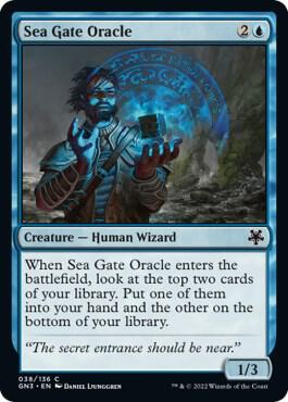 Sea Gate Oracle card from Magic Game Night: Free-For-All
