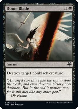 Doom Blade card from Magic Game Night: Free-For-All