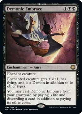 Demonic Embrace card from Magic Game Night: Free-For-All