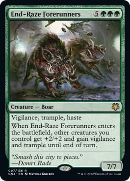 End-Raze Forerunners card from Magic Game Night: Free-For-All