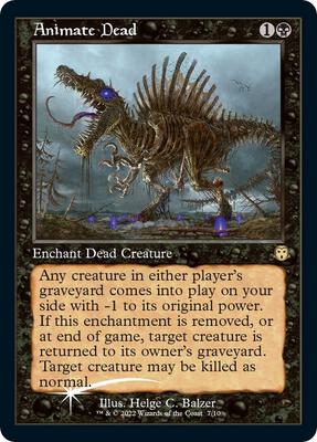 Animate Dead card from Judge Promos