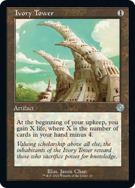 Ivory Tower card from The Brothers' War: Retro Frame Artifacts