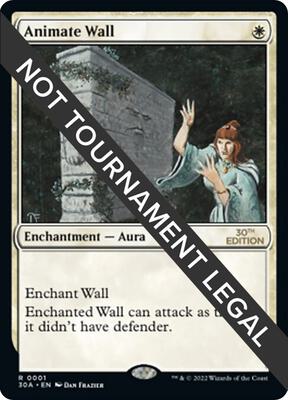 Animate Wall card from 30th Anniversary Edition