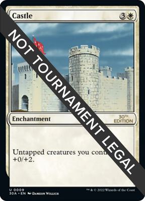 Castle card from 30th Anniversary Edition