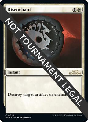 Disenchant card from 30th Anniversary Edition