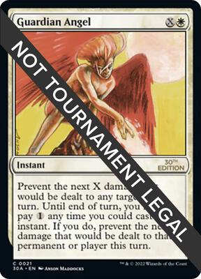 Guardian Angel card from 30th Anniversary Edition