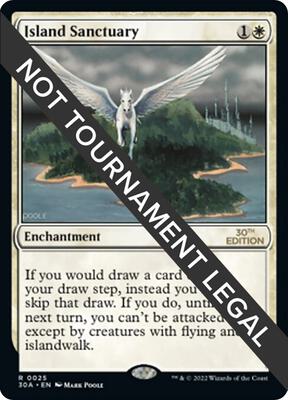 Island Sanctuary card from 30th Anniversary Edition