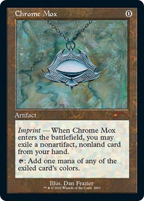 Chrome Mox card from Secret Lair Countdown Kit