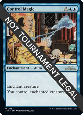 Control Magic card from 30th Anniversary Edition